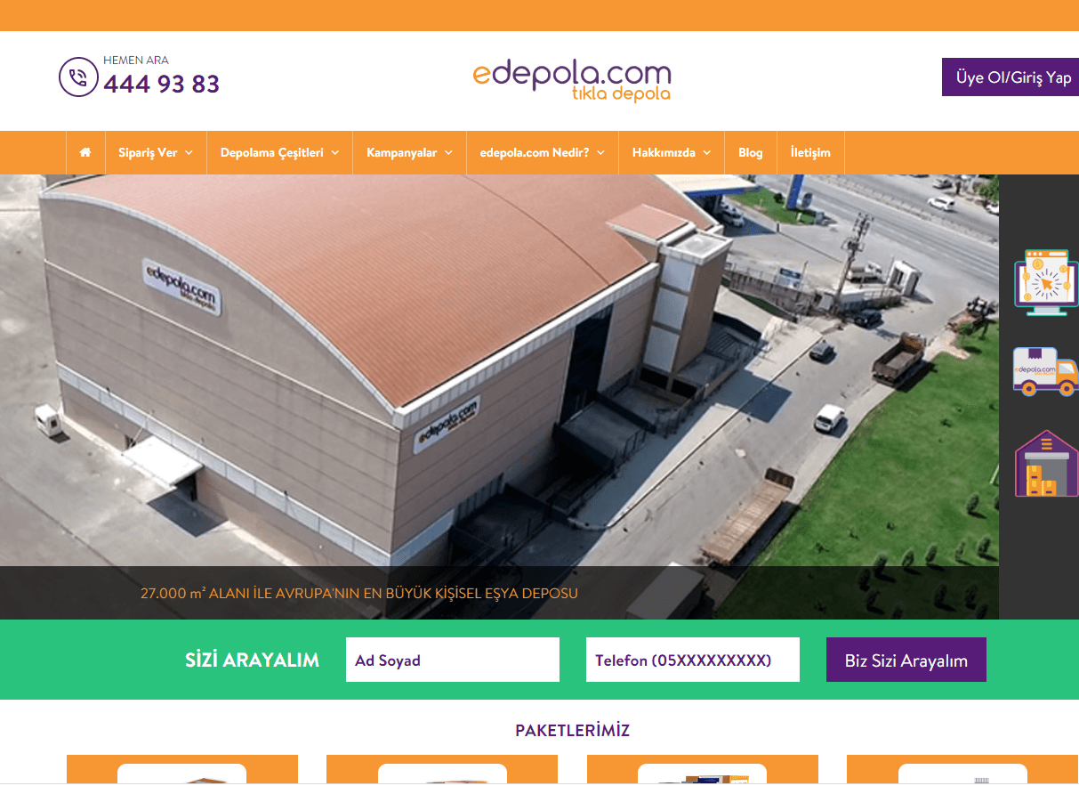 E-Depola Self-Storage Startup